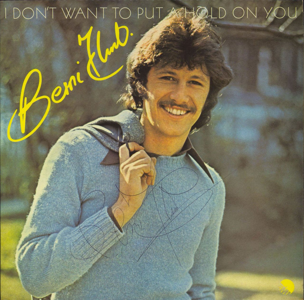Berni Flint I Don't Want To Put A Hold On You - Autographed UK vinyl LP album (LP record) EMC3184
