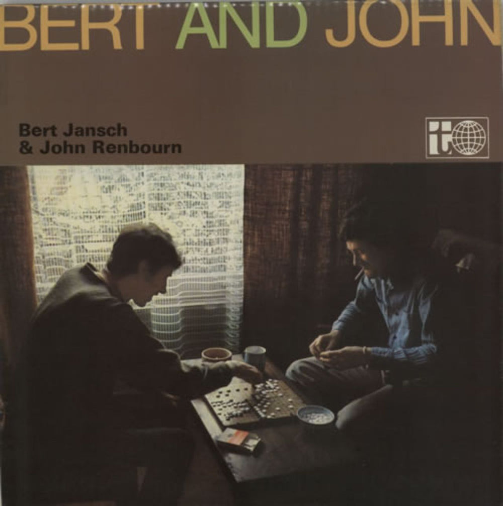 Bert Jansch & John Renbourn Bert And John - 2nd UK vinyl LP album (LP record) TRA144