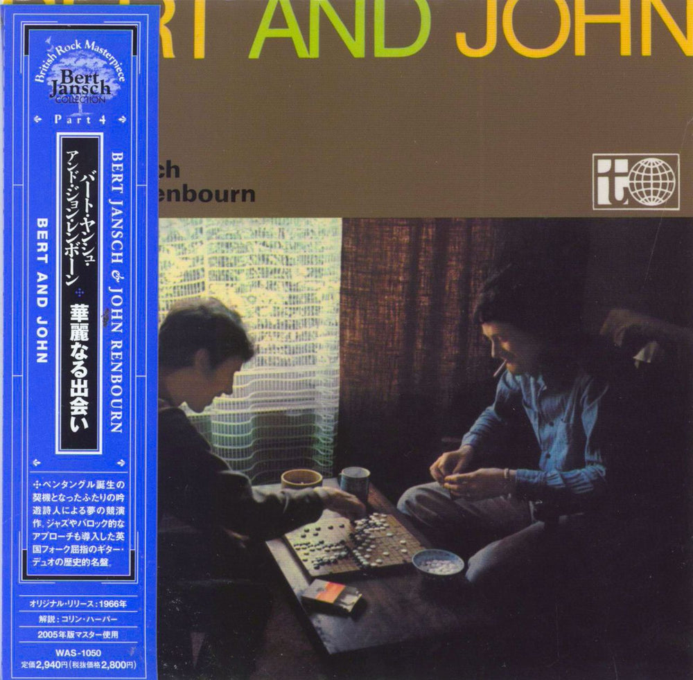 Bert Jansch & John Renbourn Bert And John Japanese Promo CD album (CDLP) WAS-1050