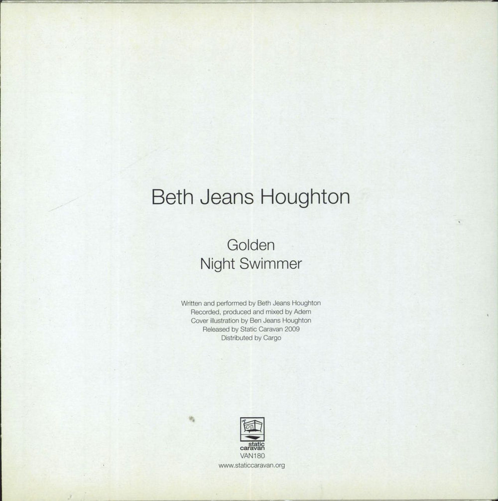 Beth Jeans Houghton Golden UK 7" vinyl single (7 inch record / 45)