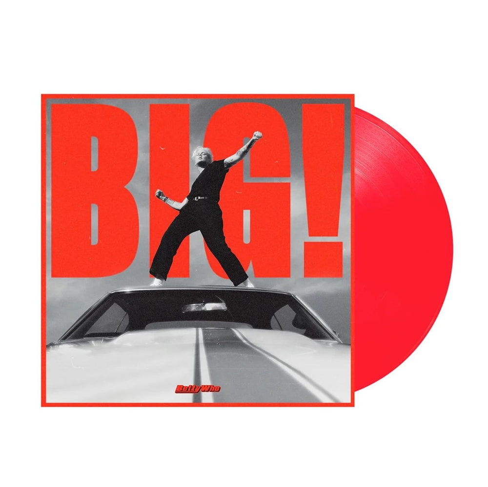 Betty Who Big! - Neon Coral Coloured Vinyl - Sealed UK vinyl LP album (LP record) 5TTLPBI806382