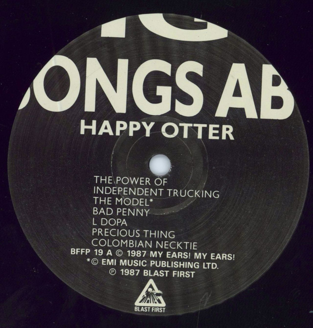 Big Black Songs About Fucking - Censoring Sleeve - EX UK vinyl LP album (LP record) BACLPSO791885