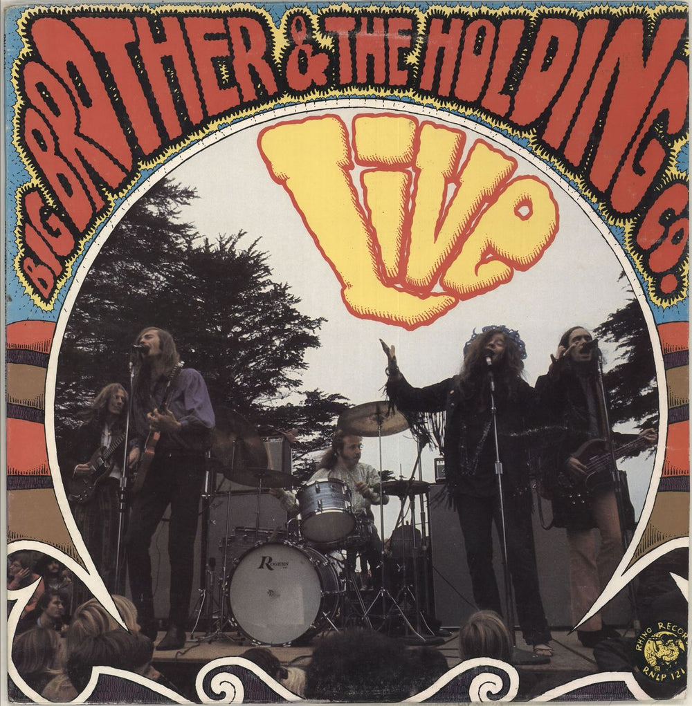 Big Brother & The Holding Company Live US Vinyl LP