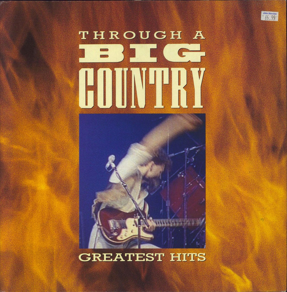 Big Country Through A Big Country - EX UK vinyl LP album (LP record) 846022-1