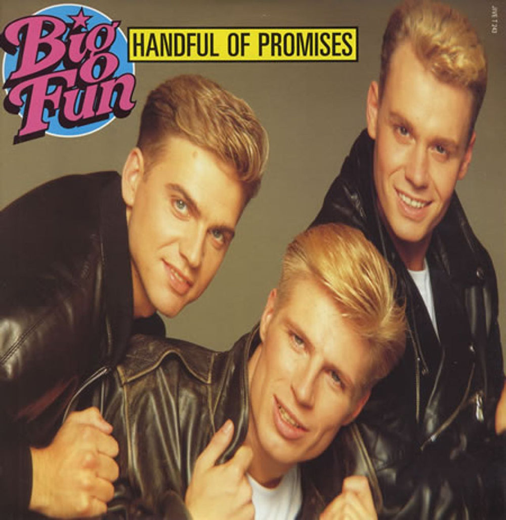 Big Fun Handful Of Promises UK 12" vinyl single (12 inch record / Maxi-single) JIVET243