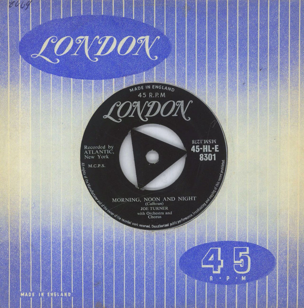 Big Joe Turner Corrine, Corrina UK 7" vinyl single (7 inch record / 45)
