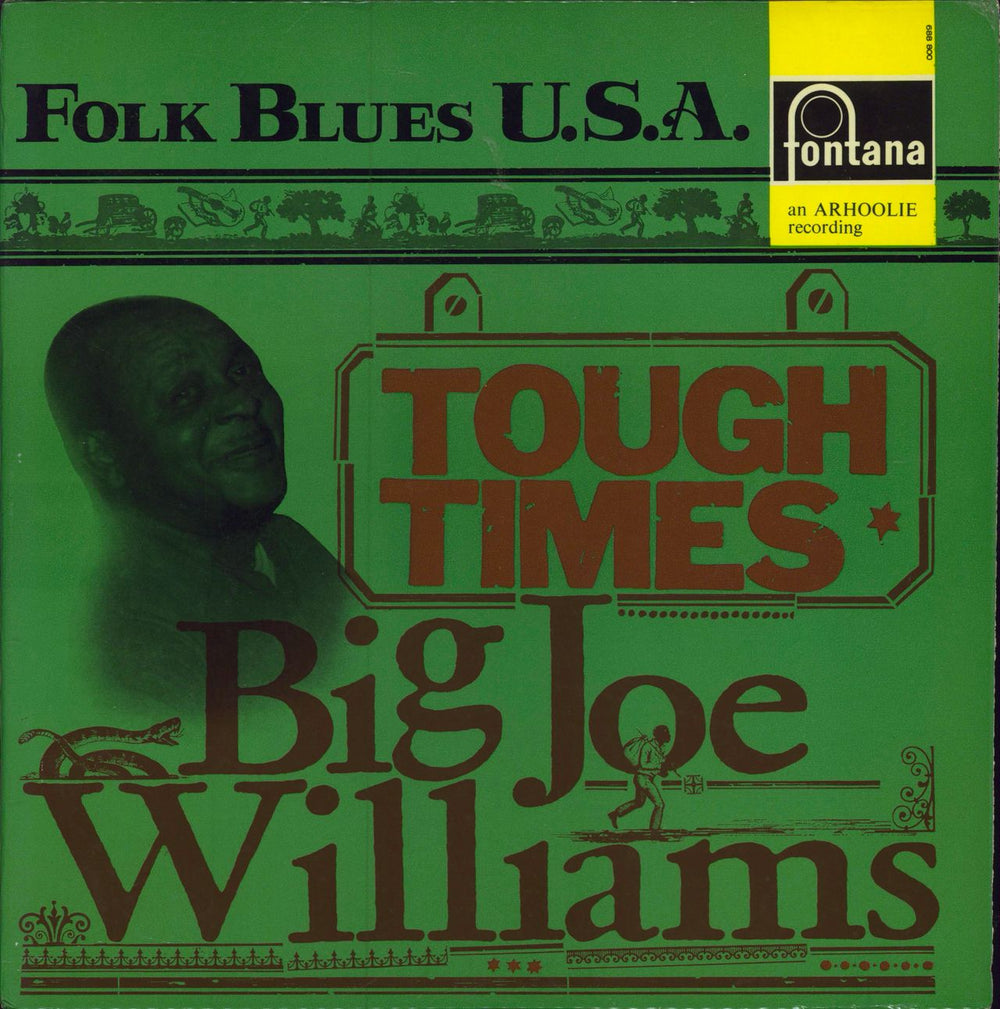 Big Joe Williams Tough Times - VG UK vinyl LP album (LP record) 688800ZL