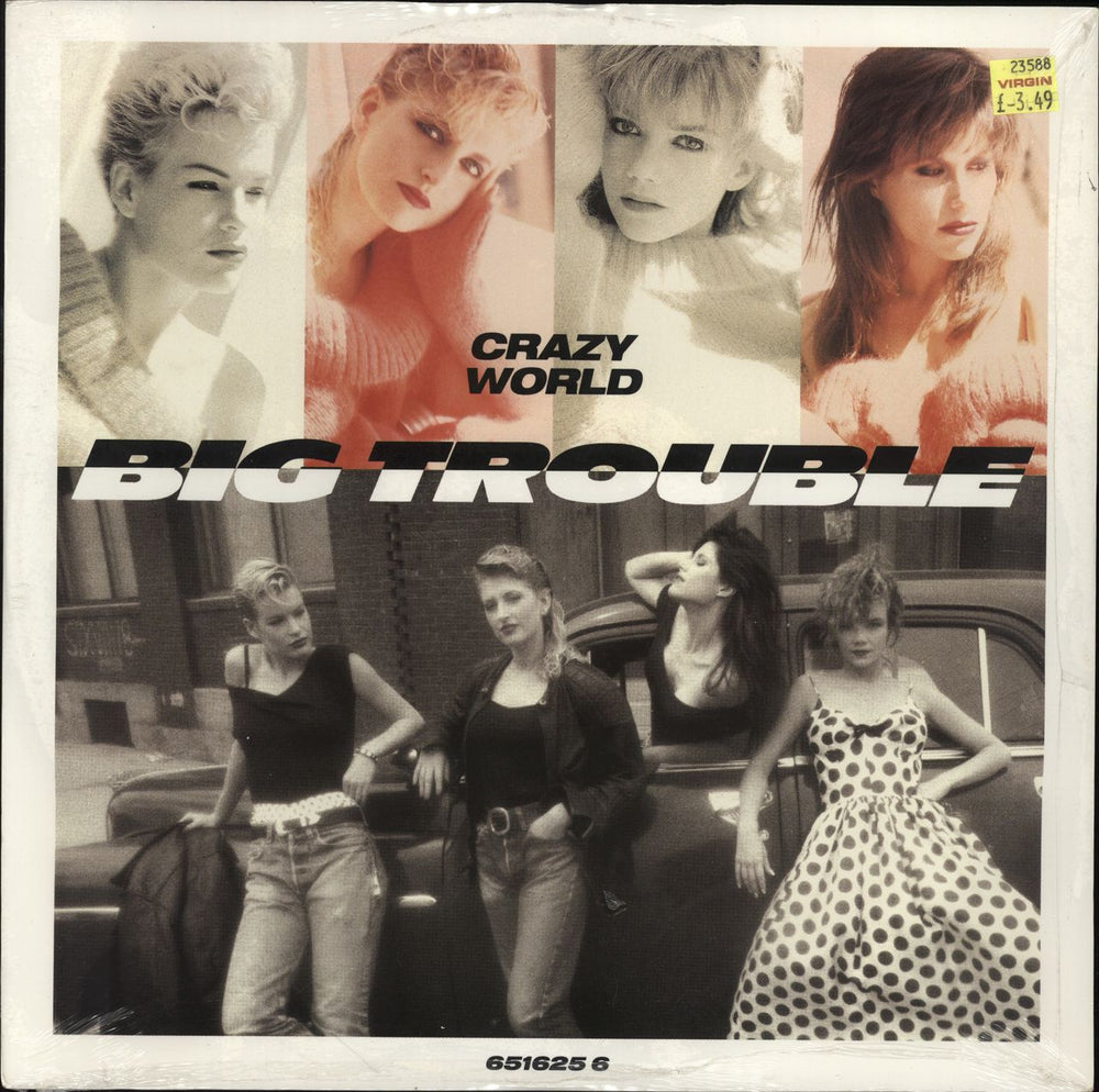 Big Trouble (80s) Crazy World - Sealed UK 12" vinyl single (12 inch record / Maxi-single) 6516256