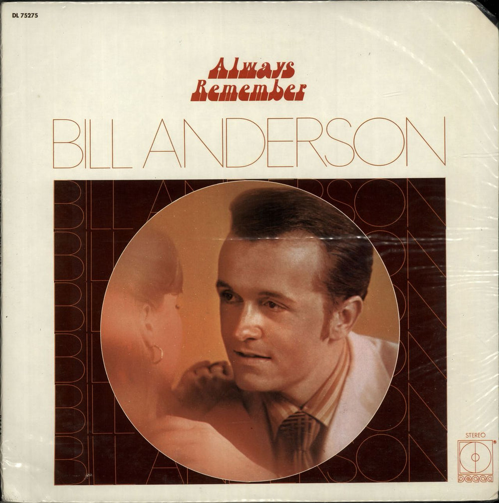 Bill Anderson Always Remember US vinyl LP album (LP record) DL75275