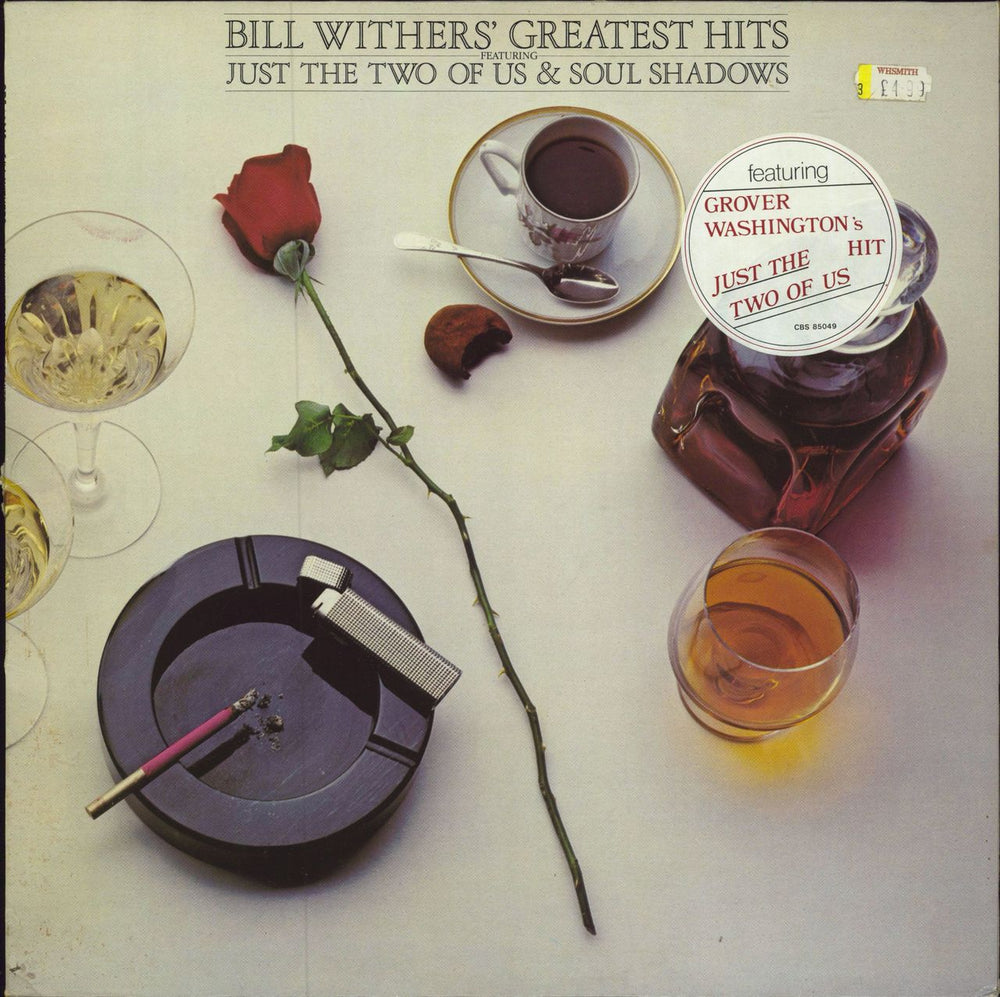 Bill Withers Bill Withers' Greatest Hits - 1st - Hype Stickered Sleeve UK vinyl LP album (LP record) 85049
