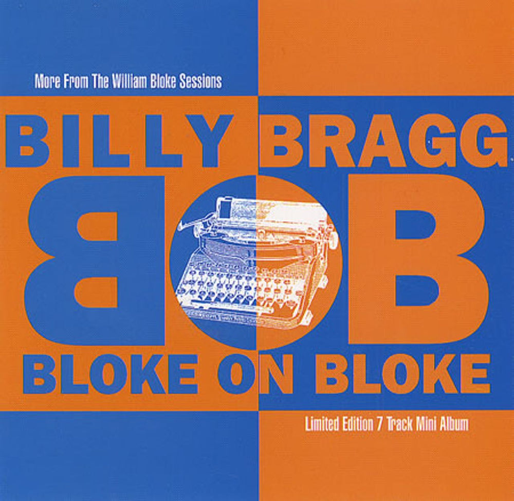 Billy Bragg Bloke On Bloke UK CD single (CD5 / 5") COOKCD127