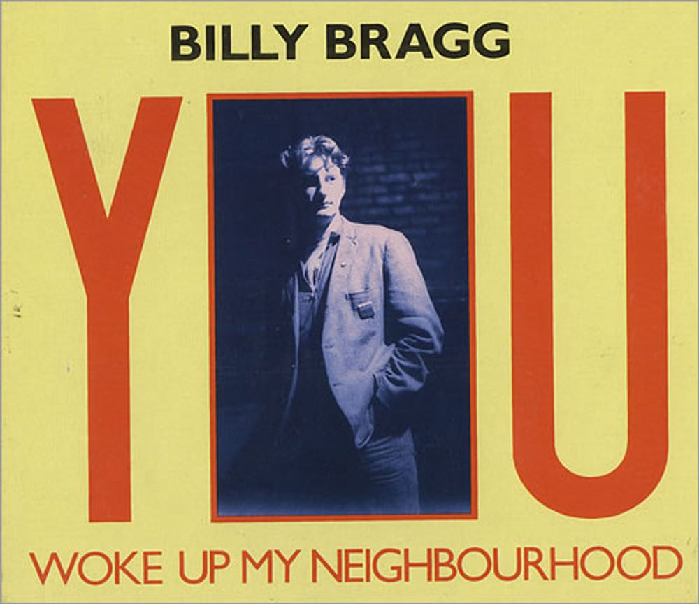 Billy Bragg You Woke Up My Neighbourhood US CD single (CD5 / 5") 664832