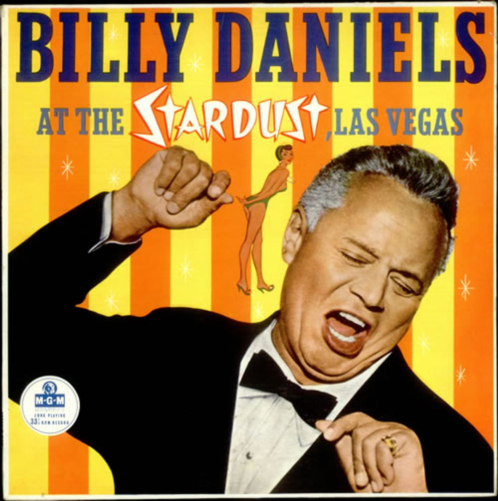 Billy Daniels At The Stardust, Las Vegas UK vinyl LP album (LP record) MGM-C787