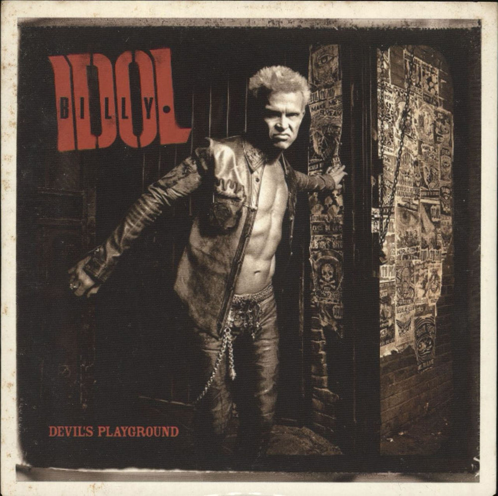 Billy Idol Devil's Playground UK Promo CD album (CDLP) SANPR339