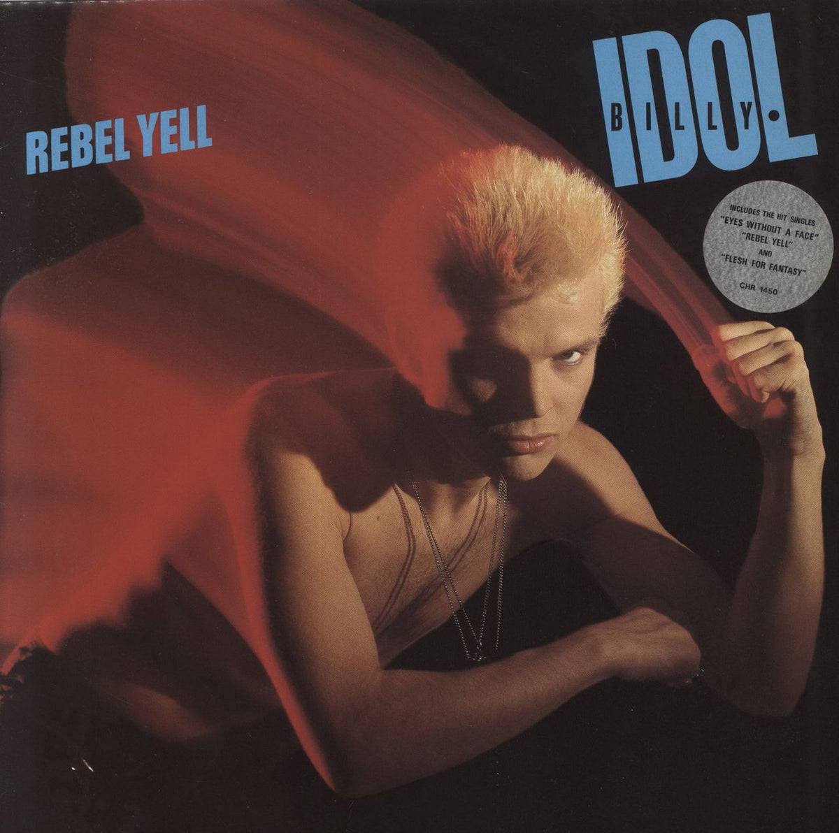 Billy Idol outlet signed lp Rebel Yell, Original Album, Vintage Vinyl Record, Great Gifts, 70s 80s 90s