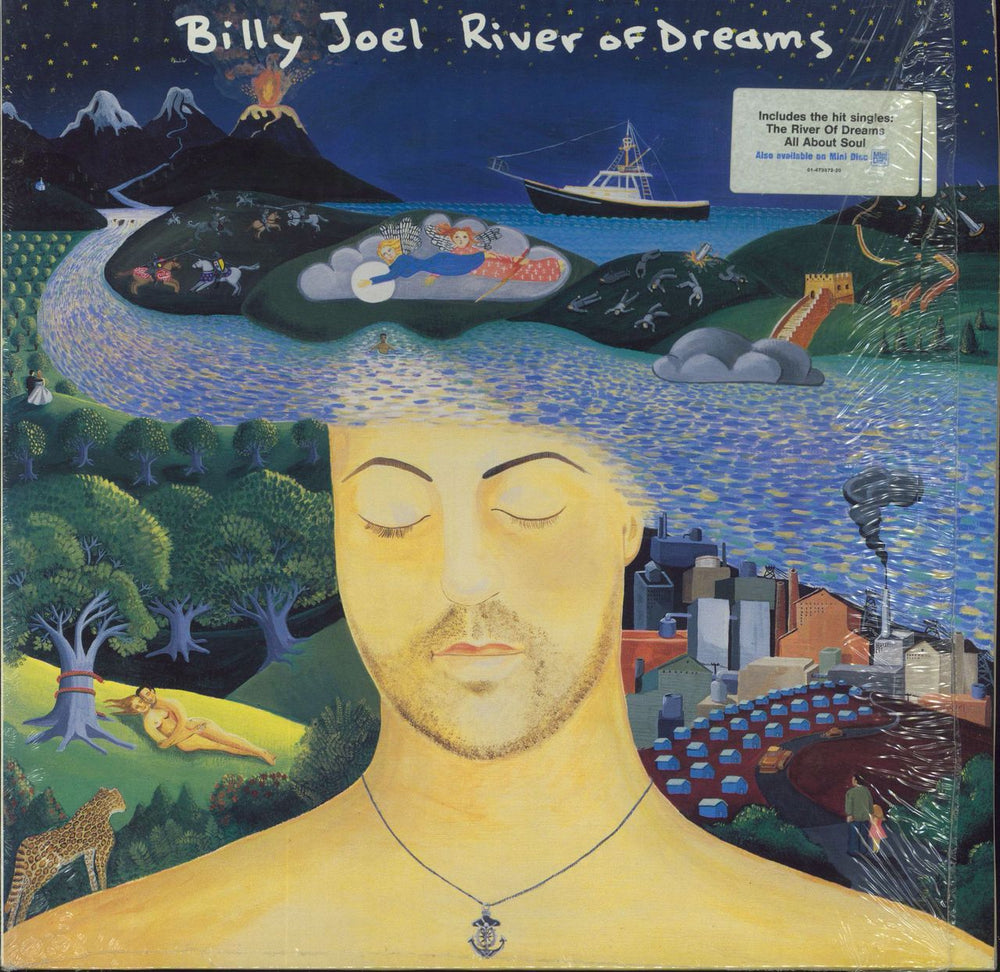 Billy Joel River Of Dreams - Shrink Dutch vinyl LP album (LP record) 4738721