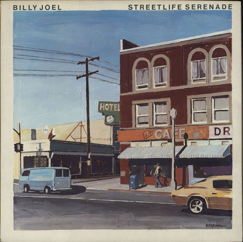 Billy Joel Streetlife Serenade US vinyl LP album (LP record) PC33146