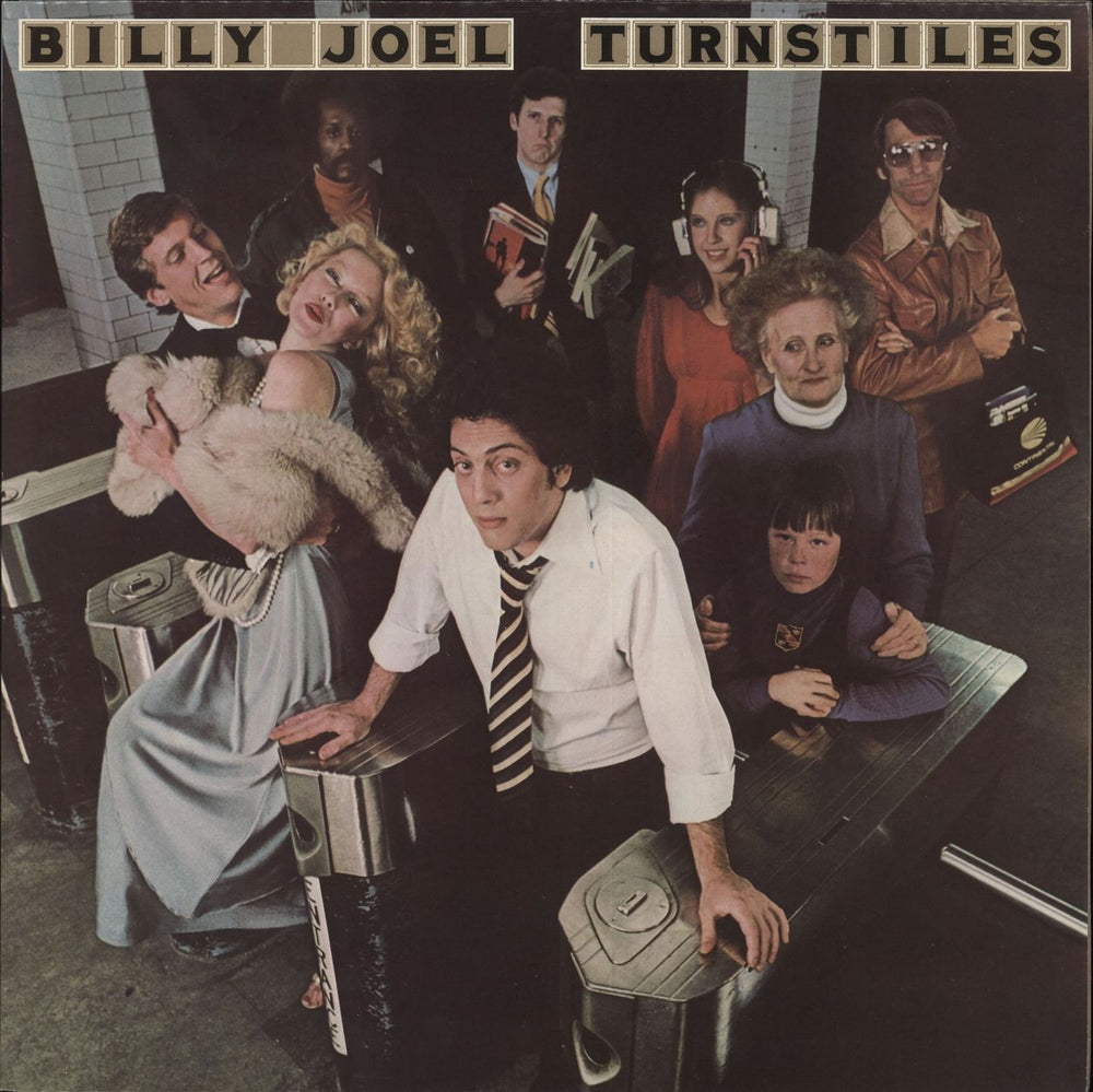 Billy Joel Turnstiles UK vinyl LP album (LP record) 81195