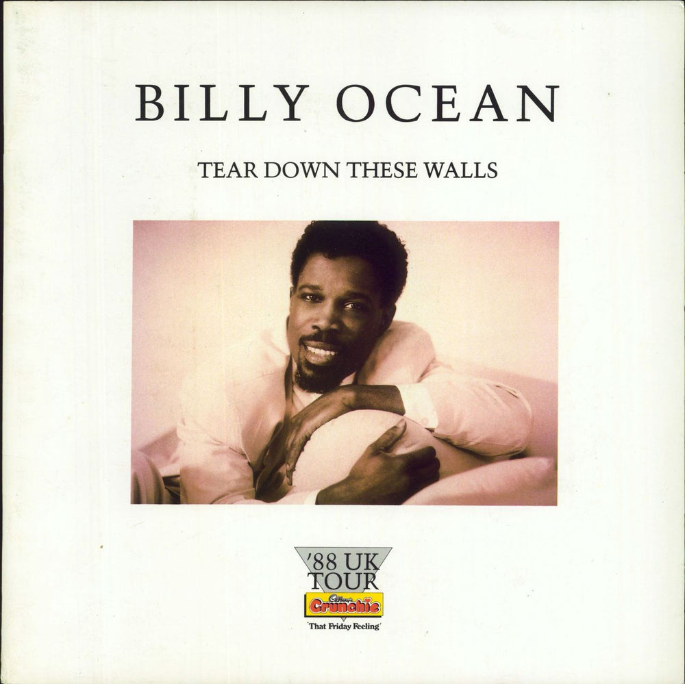 Billy Ocean Tear Down These Walls + Ticket stubs UK tour programme TOUR PROGRAMME