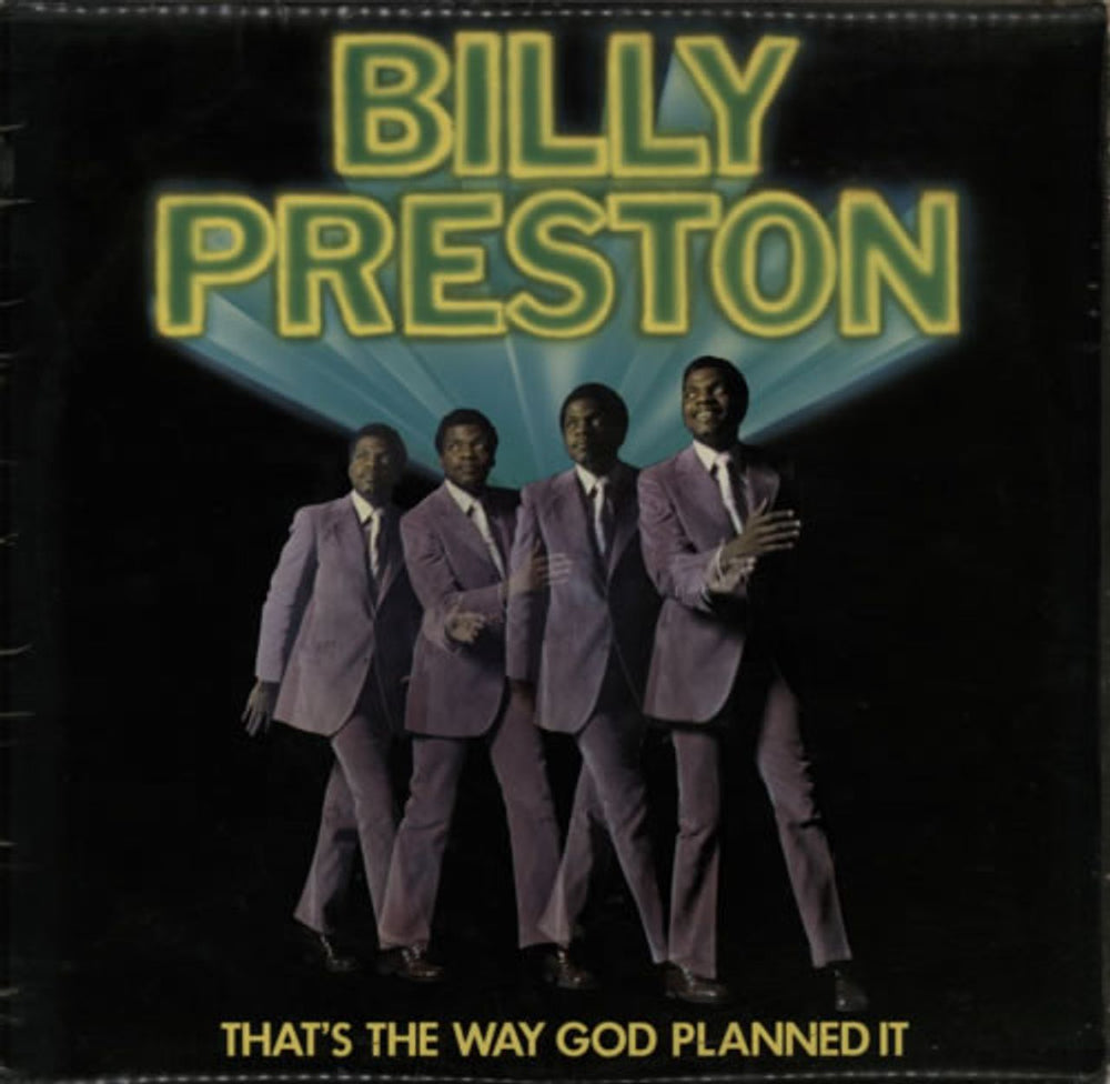 Billy Preston That's The Way God Planned It UK vinyl LP album (LP record) SAPCOR9