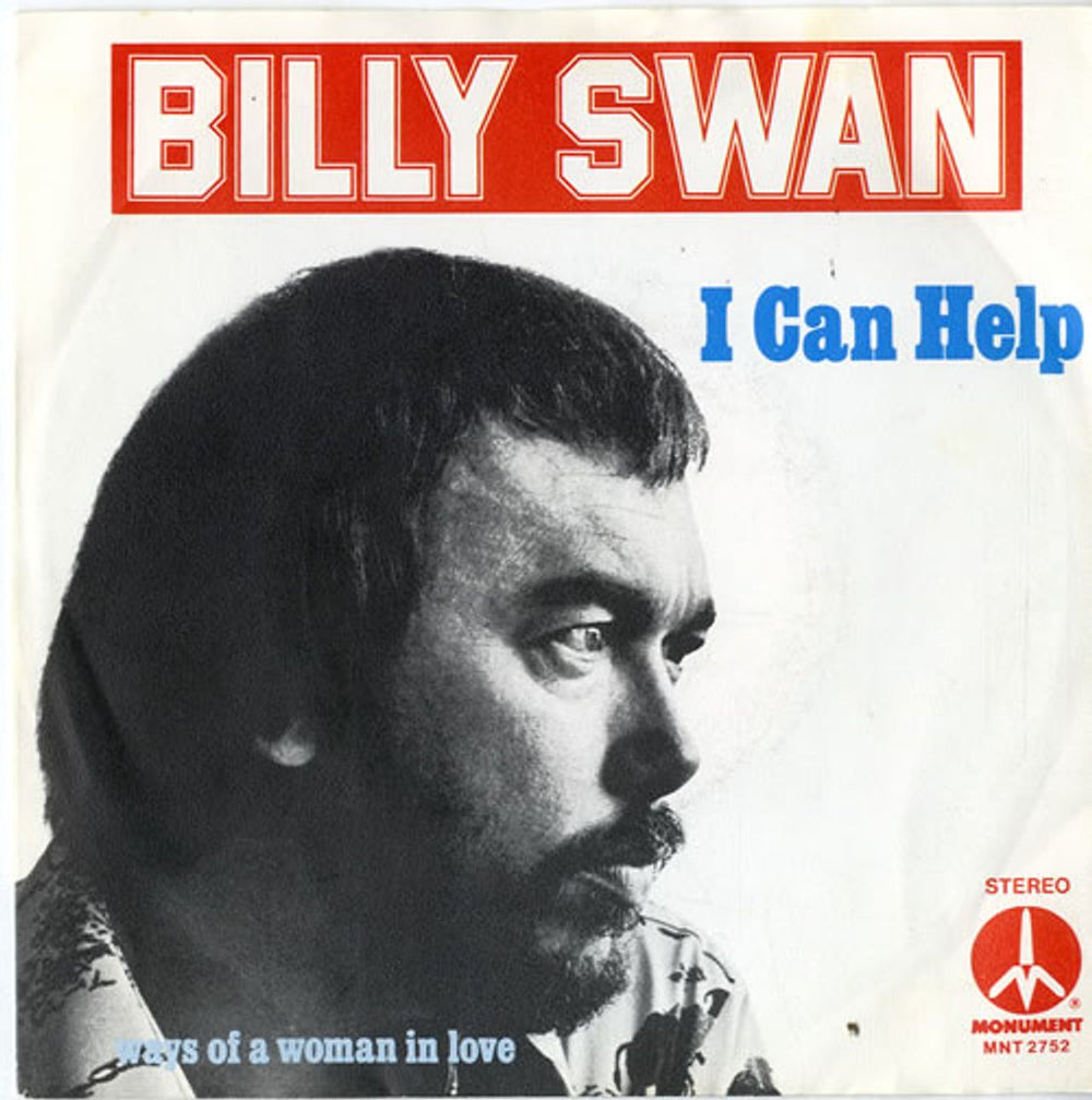 Billy Swan I Can Help - P/S Dutch 7" vinyl single (7 inch record / 45) MNT2752