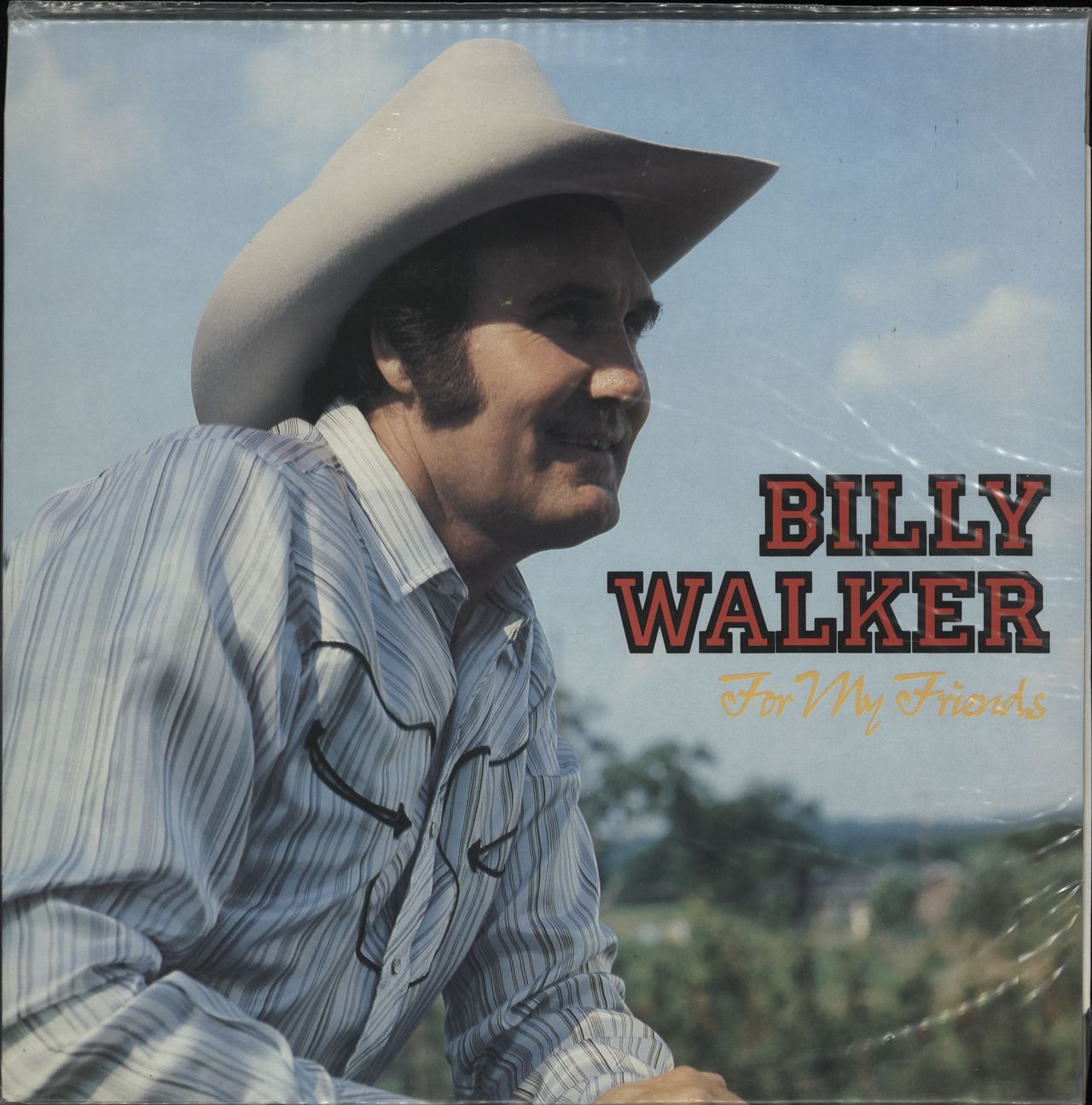 Billy Walker For My Friends UK vinyl LP album (LP record) BDL3004