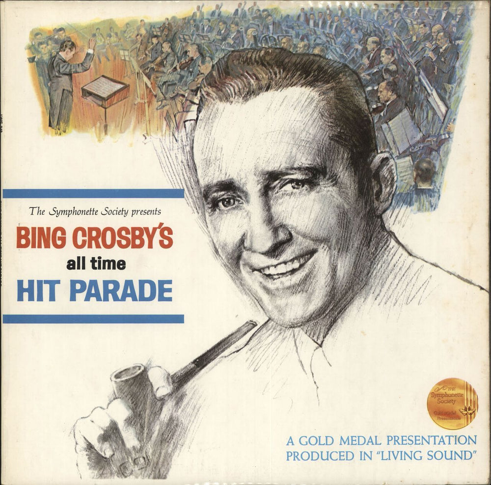 Bing Crosby Bing Crosby's All Time Hit Parade UK vinyl LP album (LP record) LWS349