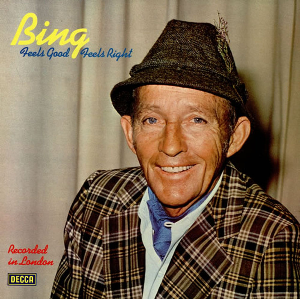 Bing Crosby Feels Good Feels Right UK vinyl LP album (LP record) SKL5261