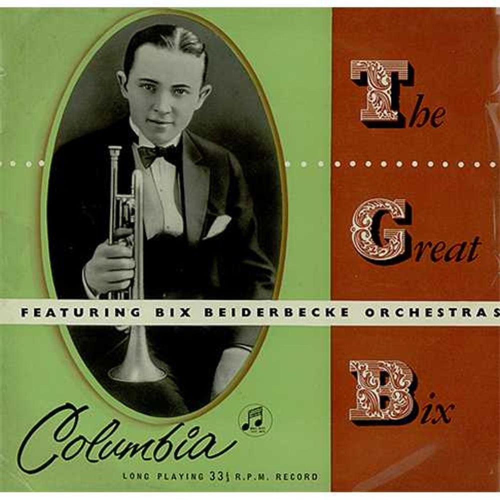 Bix Beiderbecke The Great Bix UK 10" vinyl single (10 inch record) 33S1035