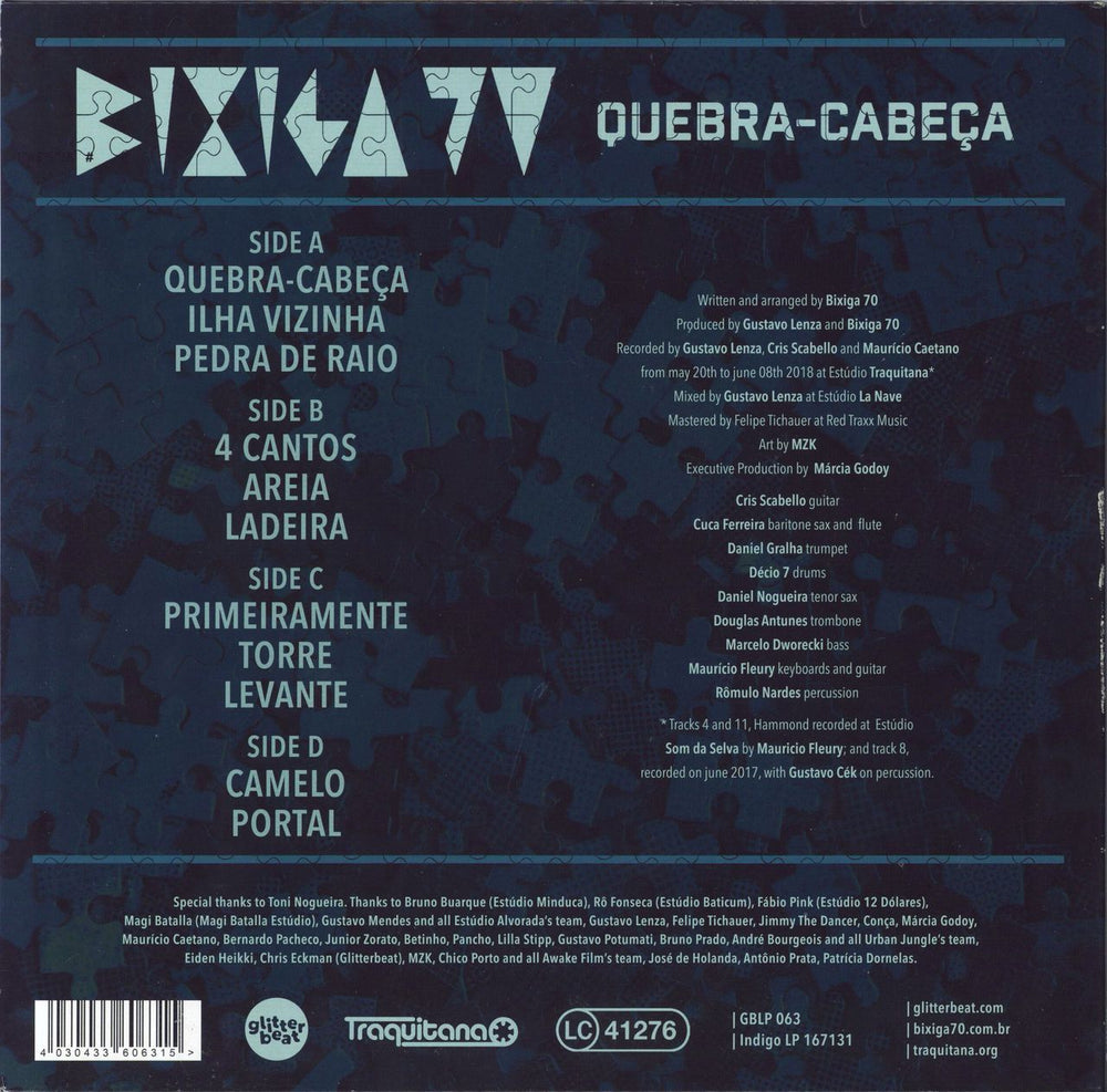 Bixiga 70 Quebra-Cabeça - 180gm UK 2-LP vinyl record set (Double LP Album)