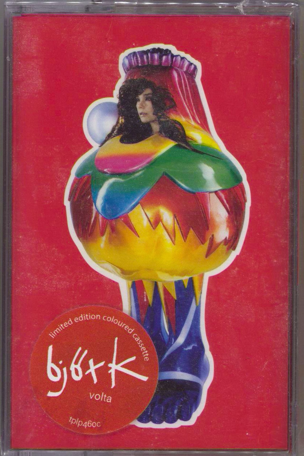 Björk Volta - Red - Sealed UK cassette album TPLP460C