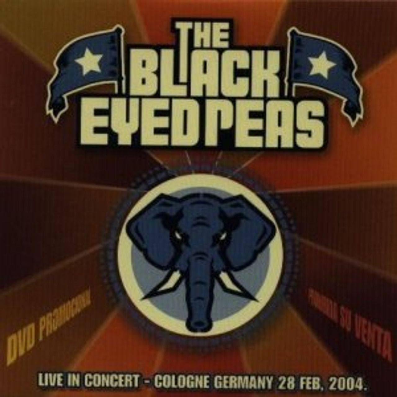 Black Eyed Peas Black Eyed Peas Live in Concert Mexican Promo DVD 201490