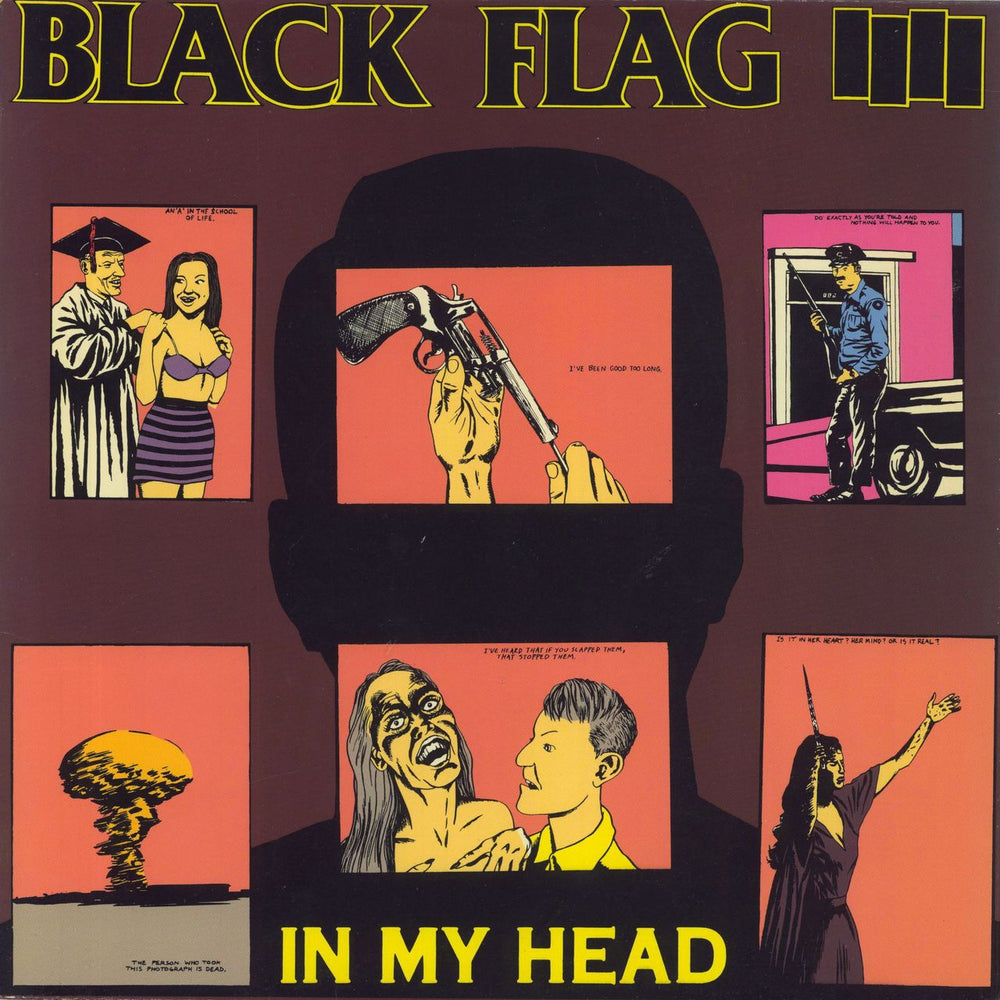 Black Flag In My Head - Pink Vinyl US vinyl LP album (LP record) SST045