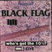 Black Flag Who's Got The 10 1/2? - Open Shrink US vinyl LP album (LP record) SST060