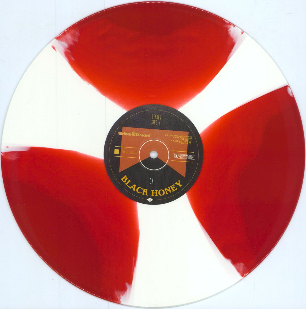 Black Honey Written & Directed - Red & White Vinyl + Bonus 7" - Autographed Sleeve UK vinyl LP album (LP record) 0MCLPWR783637