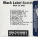 Black Label Society Shot To Hell US Promo CD-R acetate CD-R ACETATE