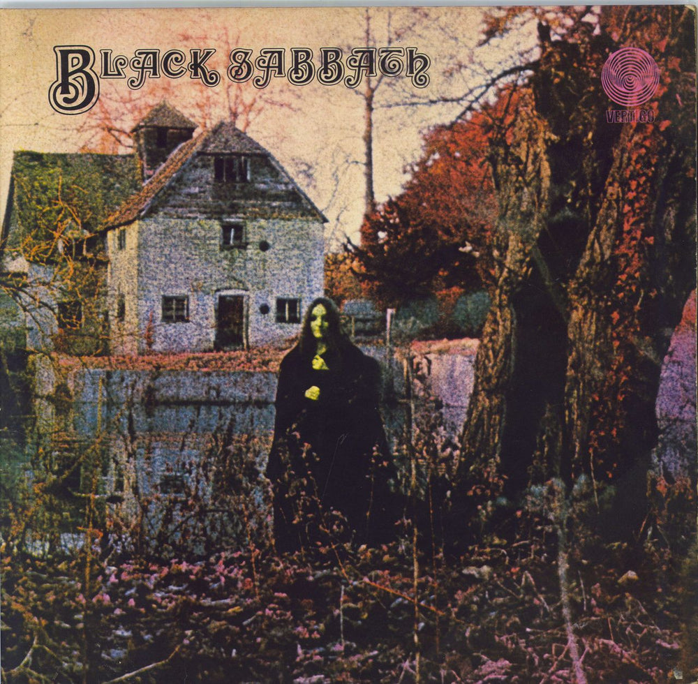 Black Sabbath Black Sabbath - 2nd - G UK vinyl LP album (LP record) VO6