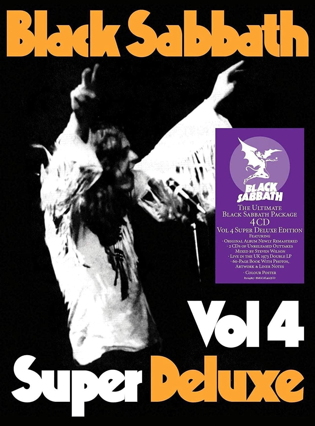 Black Sabbath Vol. 4 - Super Deluxe Edition (4CD) - Sealed UK Cd album —  RareVinyl.com