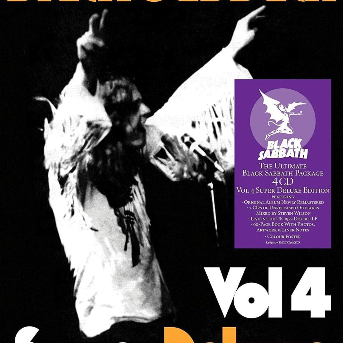 Black Sabbath Vol. 4 - Super Deluxe Edition (4CD) - Sealed UK Cd 