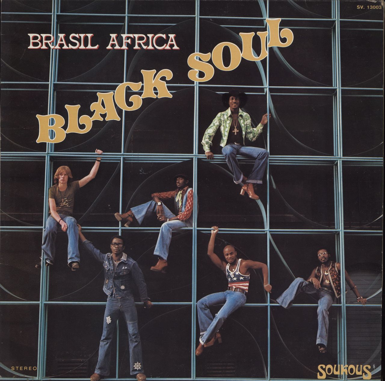 Black Soul Brasil Africa French vinyl LP album (LP record) SV13003