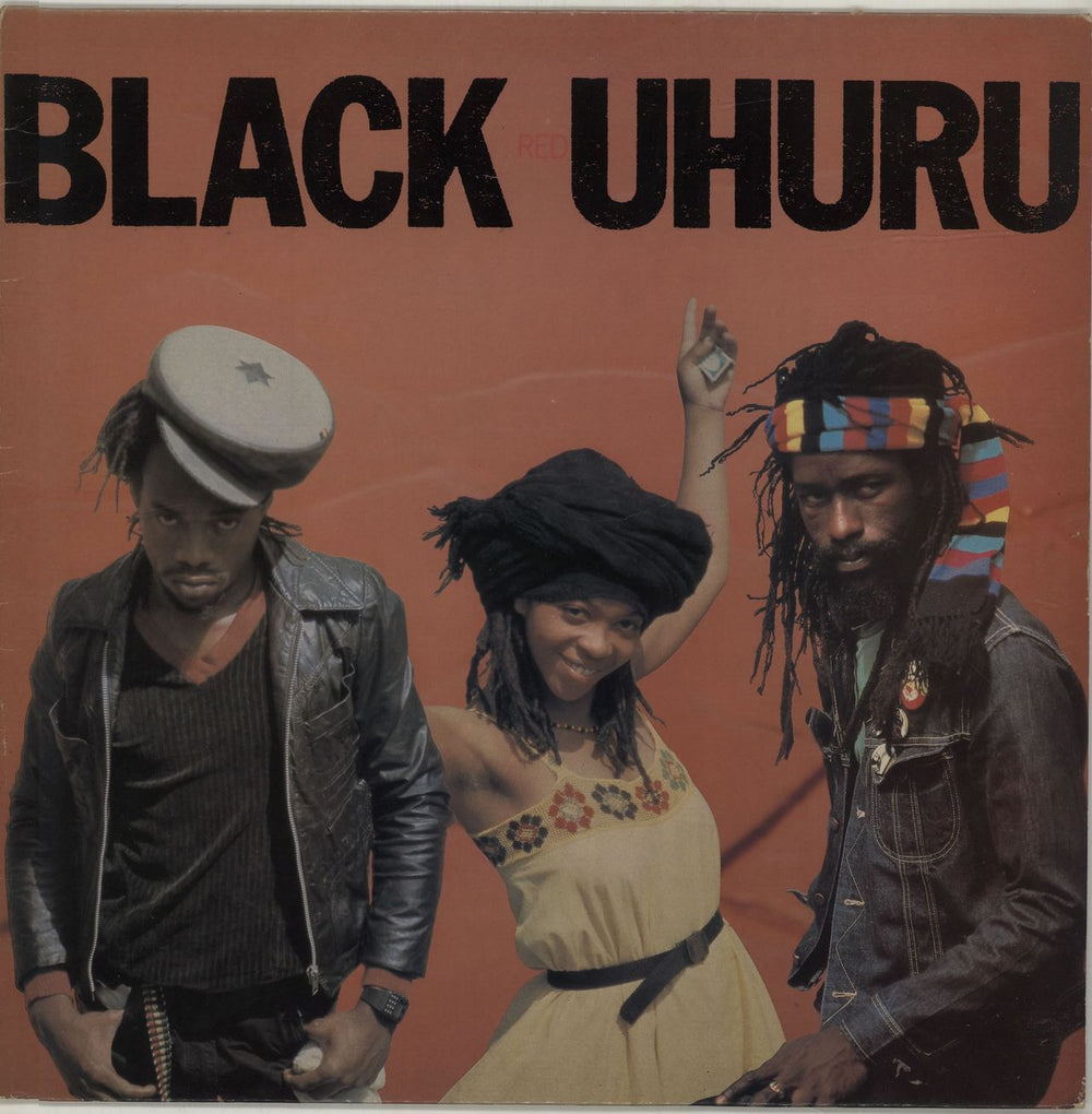 Black Uhuru Red UK vinyl LP album (LP record) ILPS9625