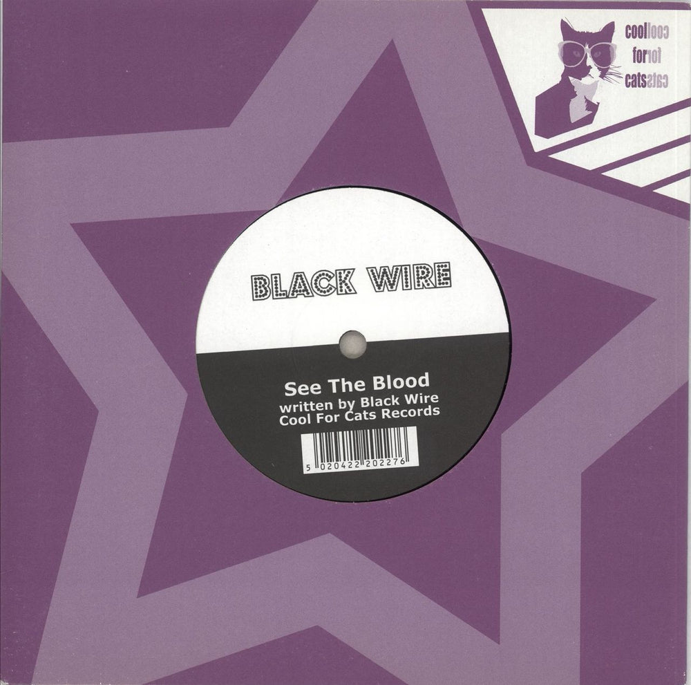 Black Wire See The Blood / Brother, We Had A Choice UK 7" vinyl single (7 inch record / 45) MIAOW02