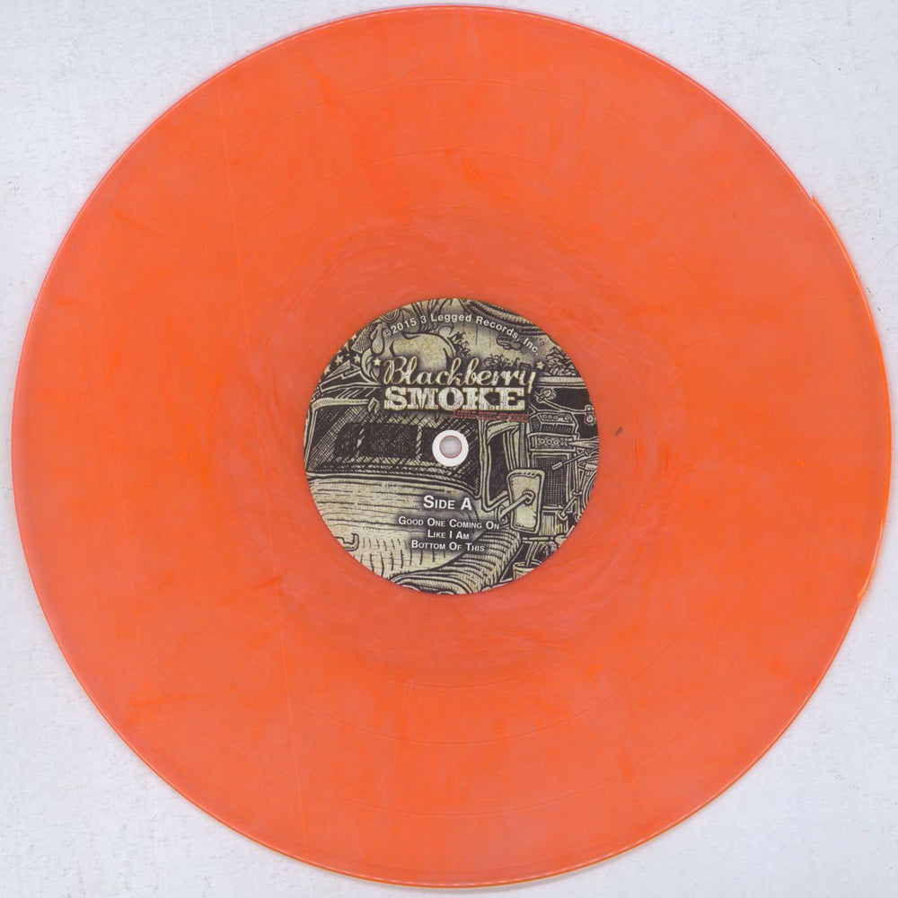 Blackberry Smoke Little Piece Of Dixie - Smoke Swirl Orange Vinyl US 2-LP vinyl record set (Double LP Album) QLD2LLI831572