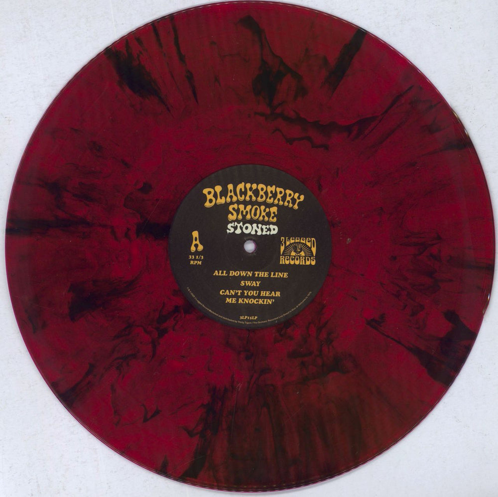 Blackberry Smoke Stoned - RSD Red Transparent Black Smoke Vinyl US vinyl LP album (LP record) QLDLPST831576