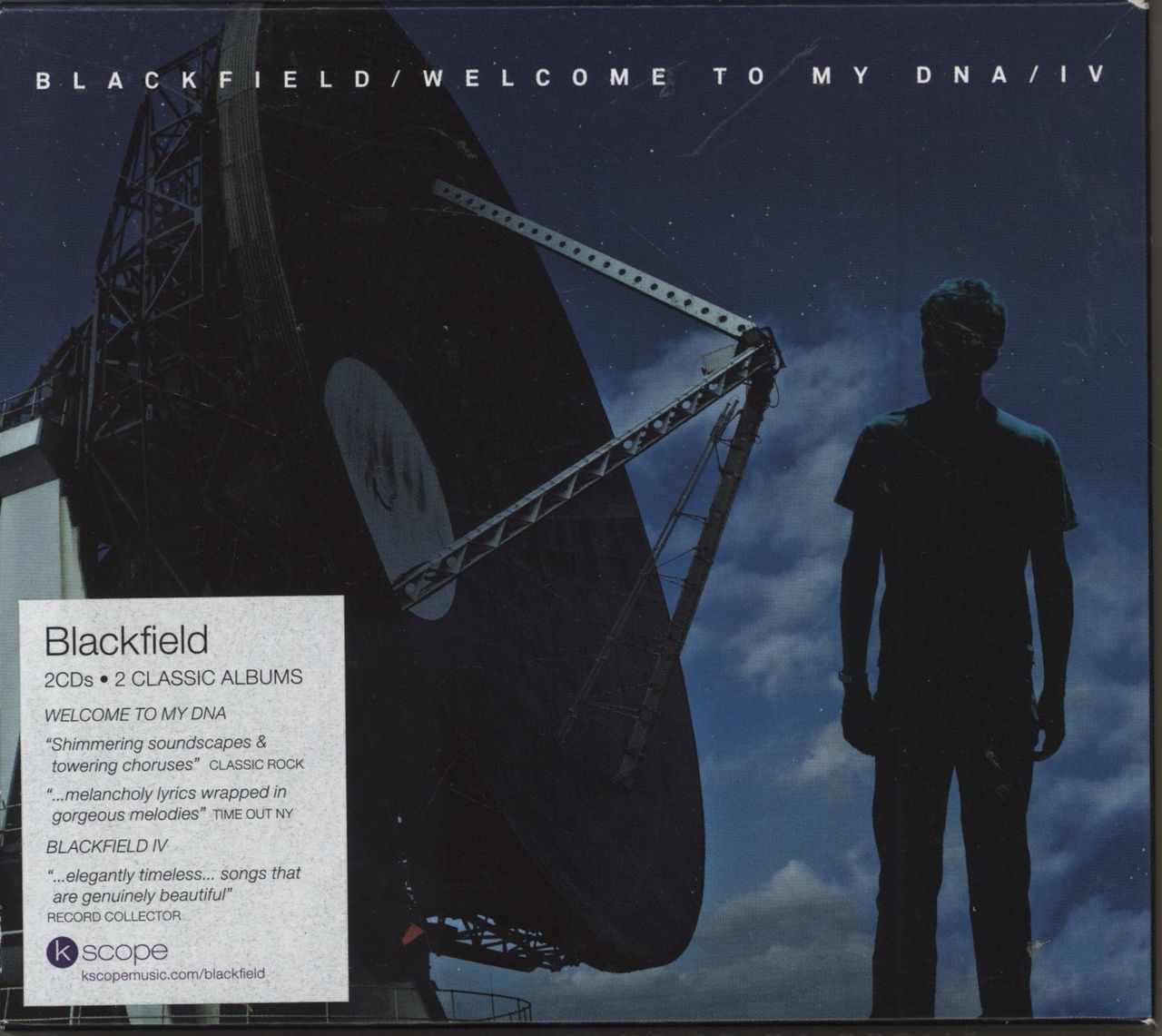 Blackfield Welcome To My DNA / IV UK 2 CD album set (Double CD) KSCOPE370