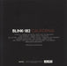 Blink 182 California - Silver Vinyl UK vinyl LP album (LP record)