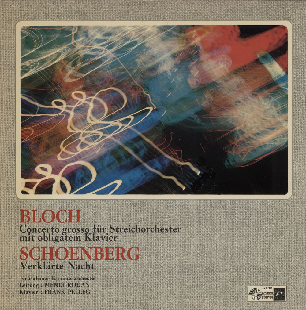 Bloch Schelomo & Voice in the Wilderness UK vinyl LP album (LP record) SMS-2469