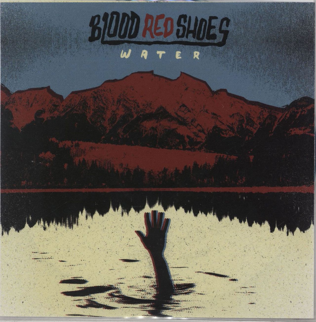 Blood Red Shoes Water UK Promo CD-R acetate CD-R