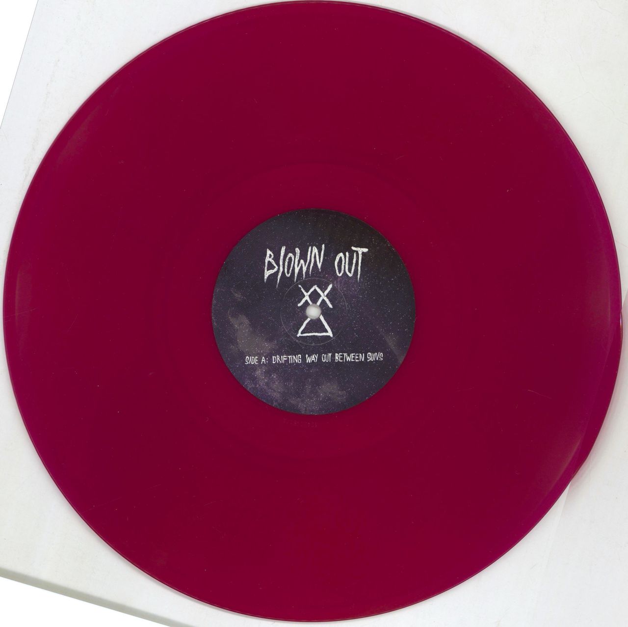 Blown Out Drifting Way Out Between Suns - Grape coloured vinyl UK vinyl LP album (LP record) 3L3LPDR767551