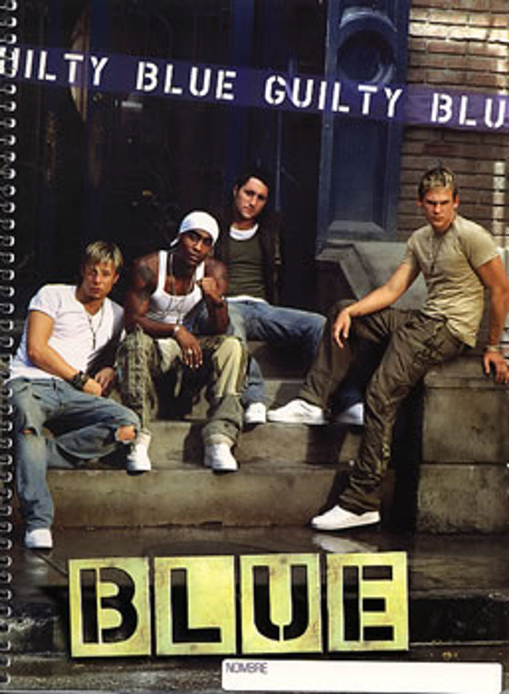 Blue (00s) Guilty Mexican memorabilia STUDY NOTEBOOK